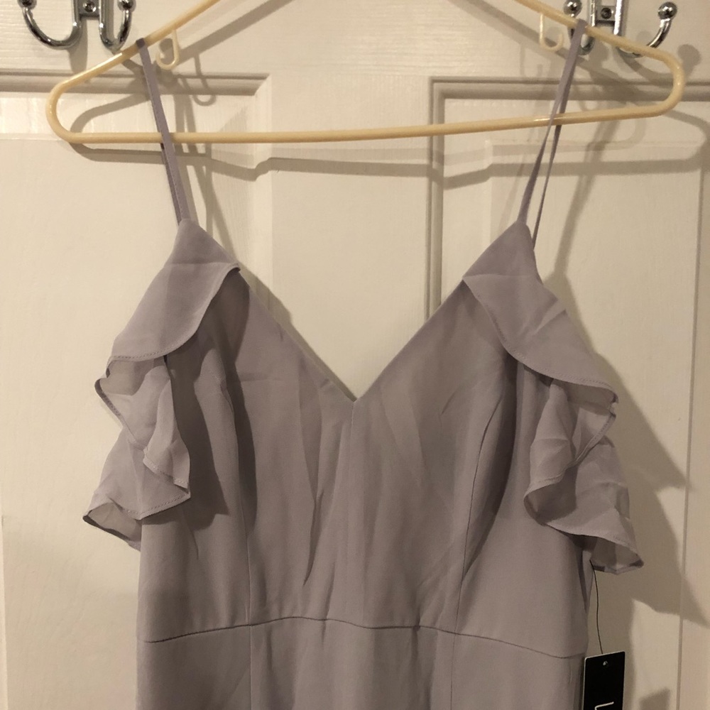 NWT Lulus Ruffled Maxi Dress - Picture 3 of 7